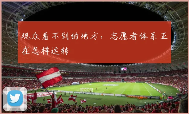 观众看不到的地方，志愿者体系正在怎样运转